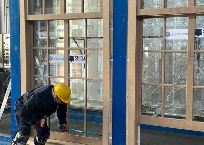 Munitus sash windows in PfB Rosenheim laboratory